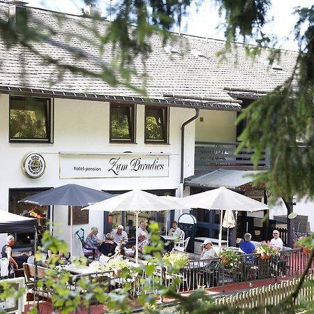 Hotel-Pension Zum Paradies Willingen  Eksteriør billede