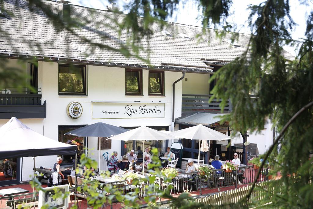 Hotel-Pension Zum Paradies Willingen  Eksteriør billede